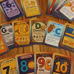 Disleksi Kartları | Çocuklar İçin Eğitici Kart Seti - 42 Kart